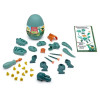 DINOSSAURO PARA MONTAR COM LANCA DARDO LEO E LEO - REF. 10380 - CAIXA COM 6 UNIDADES
