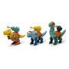 DINOSSAURO PARA MONTAR COM LANCA DARDO LEO E LEO - REF. 10380 - CAIXA COM 6 UNIDADES