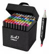 PINCEL MARCADOR ARTIS.DUAL TOUCH C/100 - UN COM 1 UN