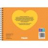 LIVRO COLORIR ESPIRAL CUTE AN COZY ORANGE MAGIC - 1 UNIDADE