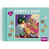 LIVRO COLORIR ESPIRAL COMFY AND COZY GREEN MAGIC - 1 UNIDADE