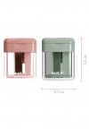 APONTADOR DEPOSITO MINI CONTAINER MOLIN - REF. 15526 - PACOTE COM 48 UNIDADES