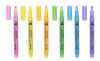 PINCEL MARCA TEXTO FLUO GLITTER COM 6 MOLIN - REF. 09099 - 1 UNIDADE