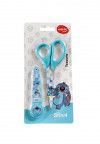 TESOURA ESCOLAR 13,5CM STITCH COMPROTETOR MOL - REF. 31385 - 1 UNIDADE