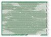 CADERNO CARTOGRAFIA CAPA DURA 80 FOLHAS PALMEIRAS CREDEAL - REF. 286357 - PACOTE COM 5 UNIDADES