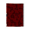 CADERNO 16 MATERIAS CAPA DURA 256 FOLHAS SPFC CREDEAL - REF. 284445 - PACOTE COM 2 UNIDADES