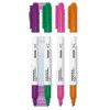 PINCEL QUADRO BRANCO SLIM VERDE/ROXO/ROSA/LARANJA COM 4 BAZZE - REF. 614250 - 1 UNIDADE