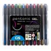 CANETA GEL 0.6/0.7/1.0 PENTONIC COM 12 CORES CIS - REF. 56.2202 - 1 UNIDADE