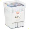 PINCEL MARCADOR ARTISTICO DUAL MARK. COM 36 CORES BRW - REF. DM3600 - 1 UNIDADE
