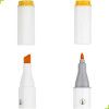 PINCEL MARCADOR ARTISTICO DUAL MARK. COM 36 CORES BRW - REF. DM3600 - 1 UNIDADE