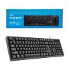TECLADO BASICO USB PRETO OFFICEEASY MAXPRINT - REF. 60000153 - 1 UNIDADE
