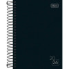 AGENDA ESPIRAL SPICE PRETO M5 TILIBRA 2026 - REF. 391077 - PACOTE COM 4 UNIDADES 