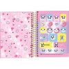 AGENDA ESPIRAL LOVELY FRIEND M3 TILIBRA 2026 - REF. 393819 - PACOTE COM 4 UNIDADES 