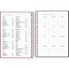 AGENDA ESPIRAL NEON M4 TILIBRA 2026 - REF. 393932 - PACOTE COM 5 UNIDADES 