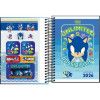 AGENDA ESPIRAL SONIC M4 TILIBRA - REF. 347868 - PACOTE COM 5 UNIDADES 2026
