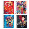 AGENDA ESPIRAL ONE PIECE M4 TILIBRA 2026 - REF. 393878 - PACOTE COM 4 UNIDADES 