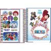 AGENDA ESPIRAL ONE PIECE M4 TILIBRA 2026 - REF. 393878 - PACOTE COM 4 UNIDADES 