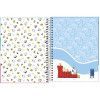 AGENDA ESPIRAL SNOOPY PLANNER M7 TILIBRA 2026 - REF. 301353 - PACOTE COM 4 UNIDADES 