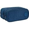ESTOJO TRIPLO ACADEMIE AZUL TILIBRA - REF. 347311 - 1 UNIDADE