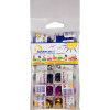 LANTEJOULA 2G 10MM LANTECOR - REF. ROXO - PACOTE COM 12 UNIDADES