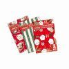 SACO 30X44CM METALICO SORTIDO NATAL CROMUS - REF. 99003140 - PACOTE COM 50 UNIDADES