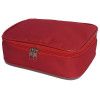 ESTOJO NYLON BOX VISUAL - REF. 112 VERMELHO - 1 UNIDADE