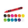 GIZ DE CERA COLORIDO 12 CORES WAX CRAYONS CARIOCA - 9724 COM 1 UNIDADE